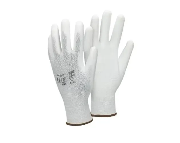 144x par guantes de trabajo antideslizantes blanco ecd germany | Brico Depôt Compra Online
