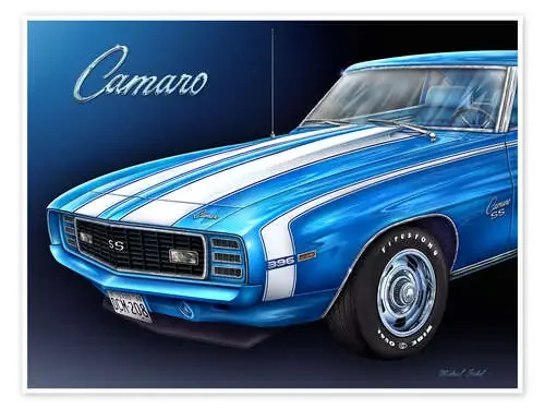 1968 Camaro de Michael Fishel Big Vision Publishing
