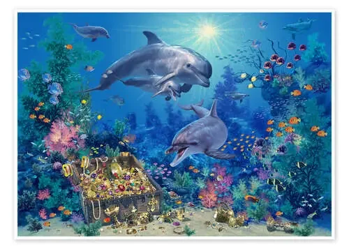 21010 Dolphin Family de Steve Read MGL Licensing