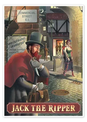 27105 Jack the Ripper de Peter Green‘s Pub Signs Collection MGL Licensing