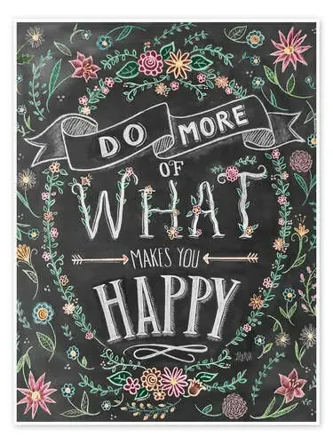 30014 Do More Of What Makes You Happy de Lily & Val MGL Licensing