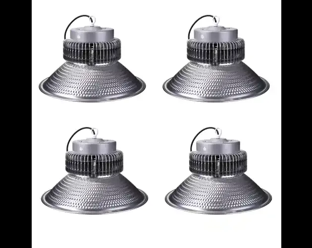 4x campana LED, 10.000 lm 100w, iluminación comercial, luz fría 6000k, ip20 | Brico Depôt Quantità Limitata