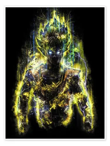 50 millones de guerreros de energía Goku de Barrett Biggers