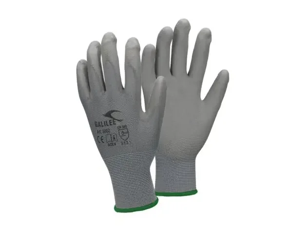 72x guantes trabajo pu talla 11-xxl nylon gris | Brico Depôt Economico