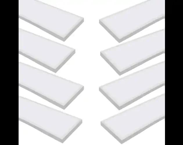 8x panel LED superficie 120×30 cm, 60w 5000lm, blanco frío 6000k | Brico Depôt Prezzo Basso