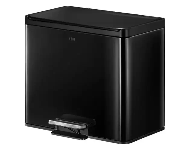A Buon Prezzo Eko cubo de basura de pedal essential 20+9 l negro | Brico Depôt