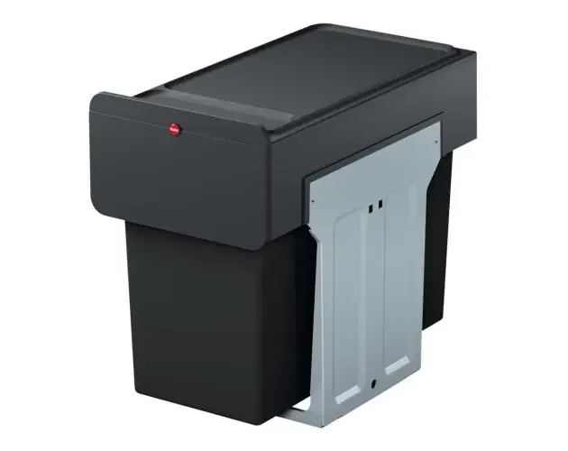 A Buon Prezzo Hailo cubo de basura empotrado ecoline negro 3×10 l | Brico Depôt
