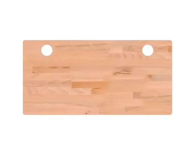 A Buon Prezzo vidaXL tablero de escritorio madera maciza de haya 80x40x4 cm | Brico Depôt