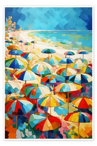 A Day at the Beach I de Michael artefacti