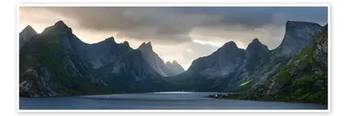 A huge fjord panorama on the Lofoten de Daniel Gastager