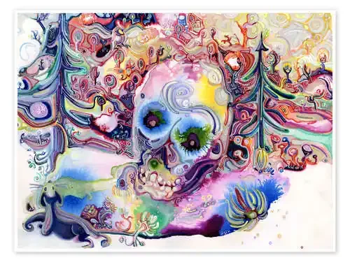 A Skull in the Forest de Josh Byer