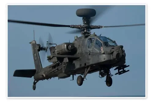 A U.S. Army AH-64 Apache helicopter. Stocktrek Images