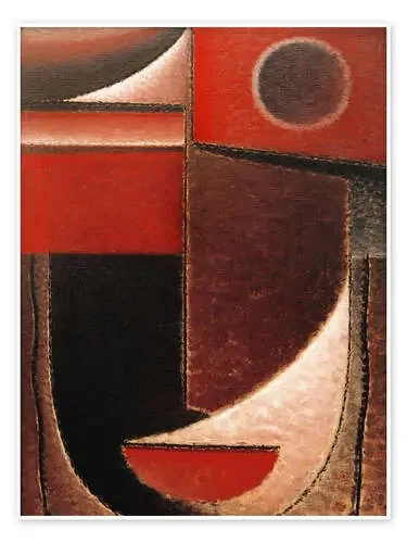 Abstract Head Red light de Alexej von Jawlensky akg-images