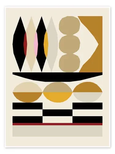 Abstract Shapes Composition de NKTN 1x