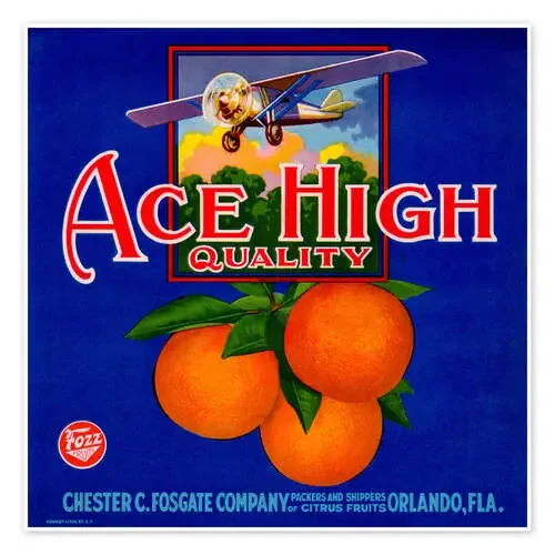 Ace High Quality de Vintage Advertising Collection