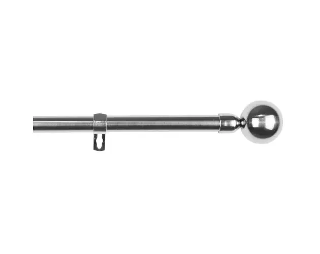 Acquista Ora Barra de acero extensible y decorativa (plata, 120-210cm bola acero) | Brico Depôt