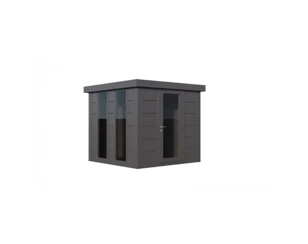 Acquista Ora Caseta de jardin nh4 iluminado | antracita | 238 x 238 – novo habitat | Brico Depôt