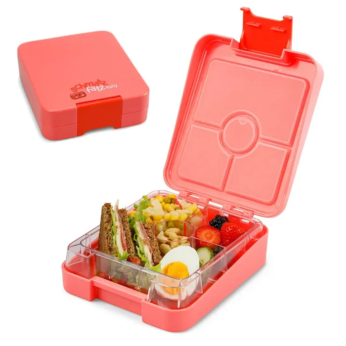 Acquista Ora Fiambrera junior 4 compartimentos schmatzfatz 18 x 15 x 5 cm Rosa Coral
