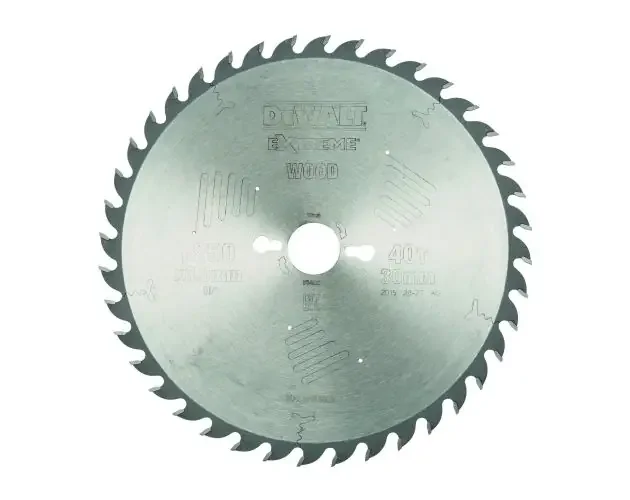Acquista Ora Hoja tronçonnage madera 250×30 40 dientes dt4322 dewalt | Brico Depôt