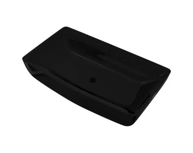 Acquista Ora Lavabo de cerámica negro rectangular | Brico Depôt