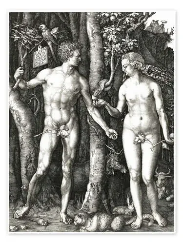 Adam & Eve de Albrecht Dürer Master Collection