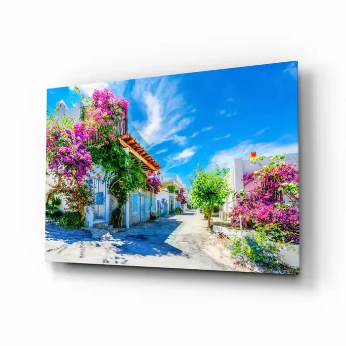 Aegean Beauties Glass Wall Art – 28.5 » x 18 «