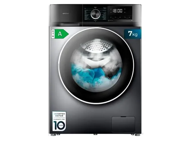 Affare Lavadora cecotec dresscode 7500 inverter steel a | Brico Depôt