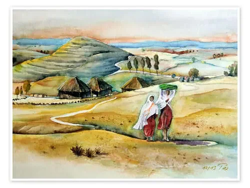 Afrikanische Landschaft de Burkhard Posanski