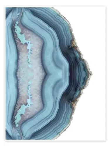 Ágata azul claro de Emanuela Carratoni