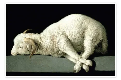 Agnus Dei de Francisco de Zurbaran Master Collection