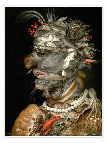 Agua de Giuseppe Arcimboldo Master Collection