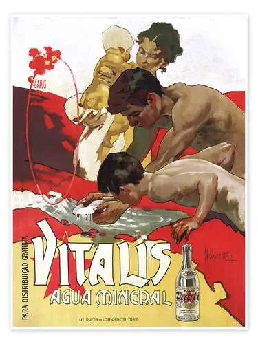 Agua mineral Vitalis de Adolfo Hohenstein ARTOTHEK