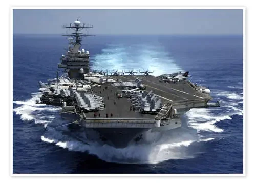Aircraft carrier USS CARL VINSON in the Indian Ocean Everett Collection