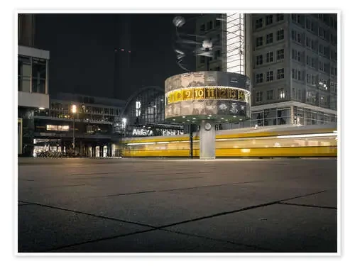 Alexanderplatz Berlin at Morning Time de Sven Hilscher