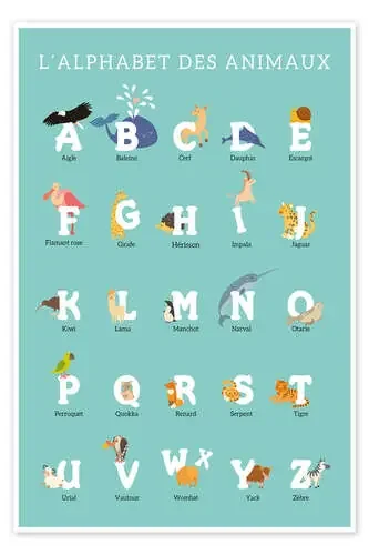 Alfabeto de los animales (francés) de Kidz Collection Editors Choice