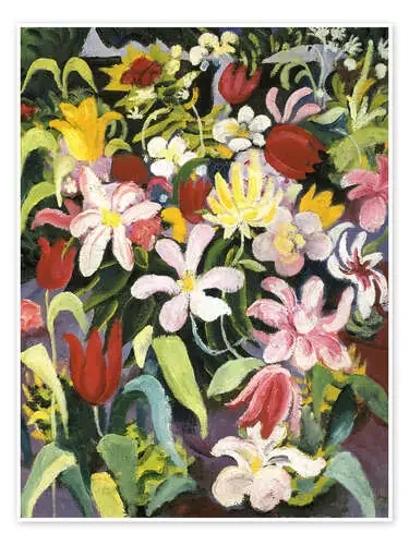 Alfombra de la flor de August Macke ARTOTHEK