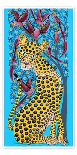 Alone among birds de Omary Tanzania Art & Licensing