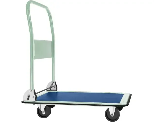 Alta Qualità Carretilla plegable máx. 150kg de carga, blanco | Brico Depôt