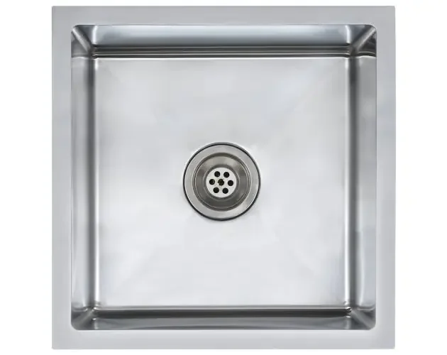 Alta Qualità vidaXL fregadero de cocina hecho a mano acero inoxidable | Brico Depôt