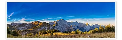 Amanecer en los Alpes de Baviera de Michael Helmer