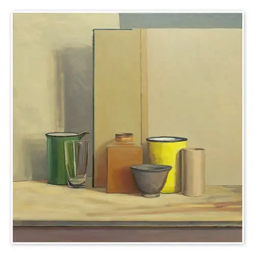Amarillo y verde de William Packer Bridgeman Images