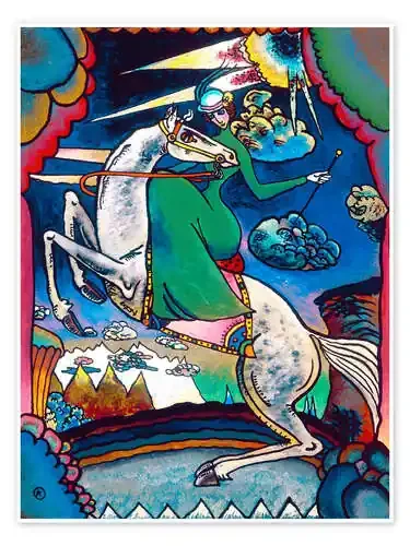 Amazon in the Mountains de Wassily Kandinsky akg-images
