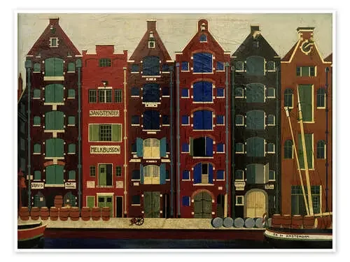 Amsterdam, Brouwersgracht de Carl Grossberg akg-images