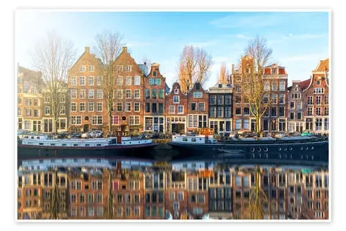 Amsterdam morning reflections de George Pachantouris
