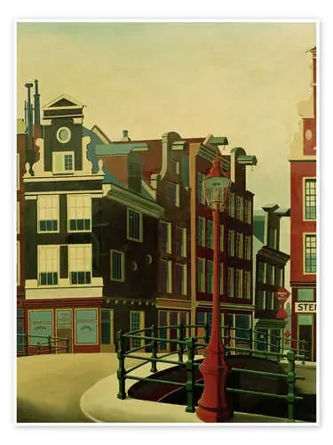 Amsterdam, Singelgracht de Carl Grossberg akg-images