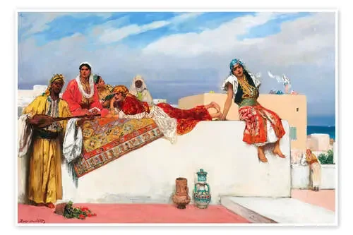 An Afternoon Idyll de Benjamin Constant Master Collection