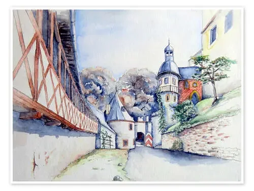 An der Rochsburg de Burkhard Posanski