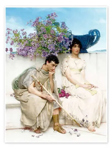 An Eloquent Silence de Lawrence Alma-Tadema Master Collection
