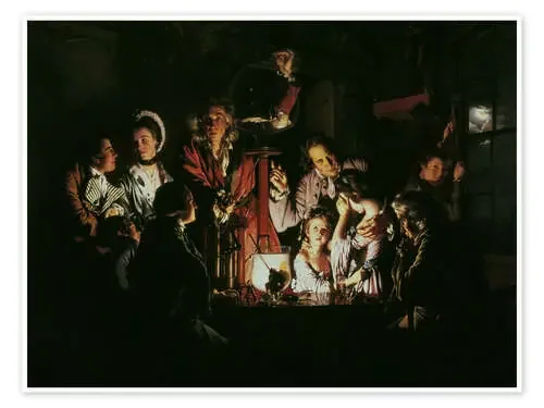 An Experiment on a Bird in the Air Pump de Joseph Wright of Derby Bridgeman Images