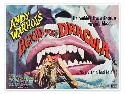 Andy Warhol‘s Dracula Everett Collection